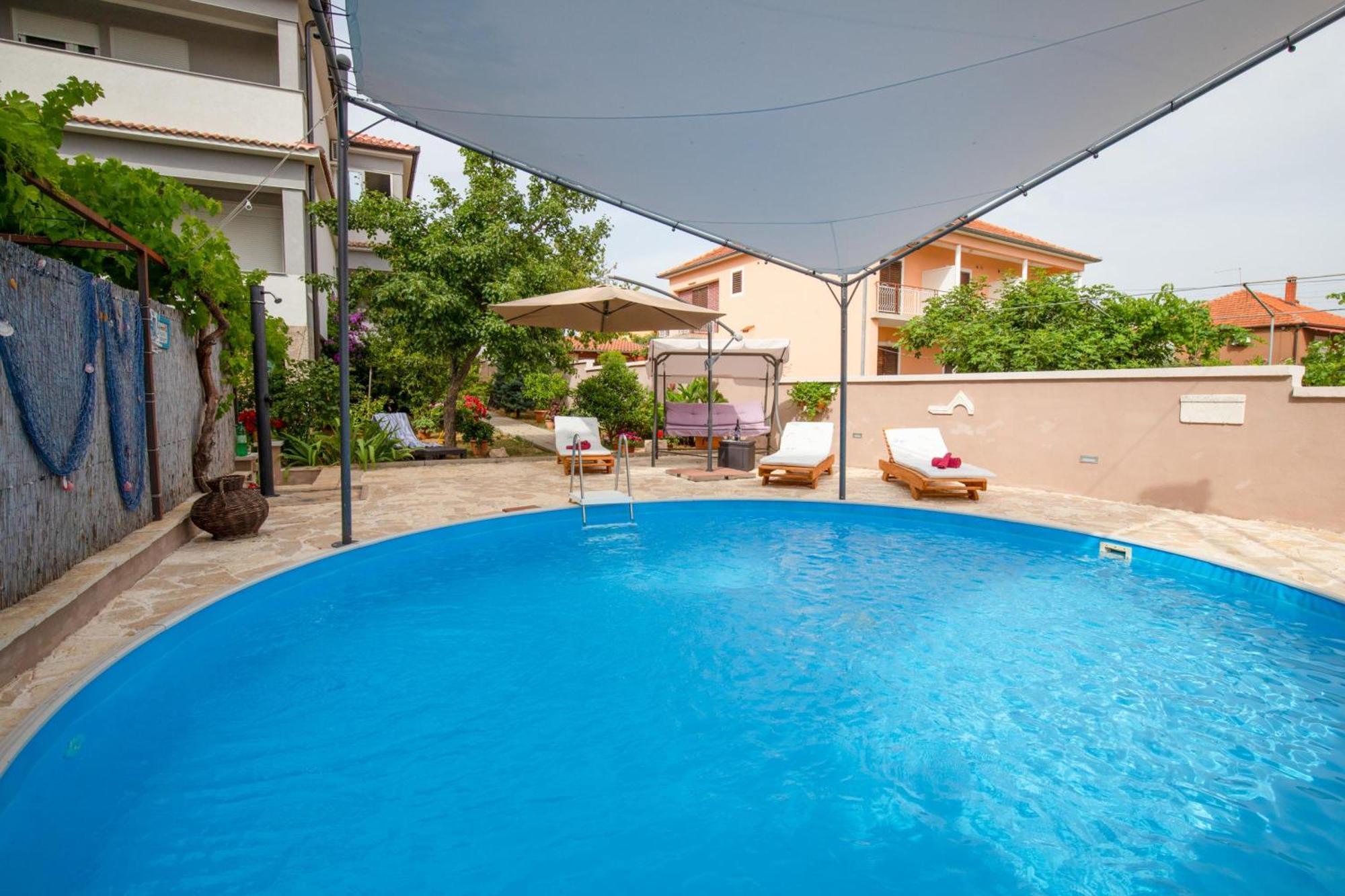 Pool Apartment Bakija 2 - Happy Rentals Pakoštane Zewnętrze zdjęcie